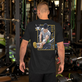 One Piece t-shirt unisex staple Zoro Roronoa cotton you have dreamed of Black Heather