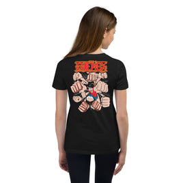 One Piece t-shirt youth cotton Black