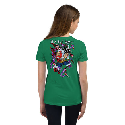 One Piece t-shirt youth cotton comfortable Kelly