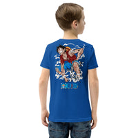 One Piece t-shirt youth cotton flattering for all True Royal