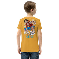 One Piece t-shirt youth cotton flattering for all Mustard