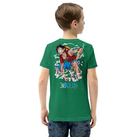 One Piece t-shirt youth cotton flattering for all Kelly