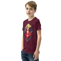 One Piece t-shirt youth cotton soft and lightweight