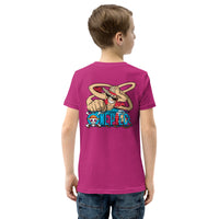 One Piece t-shirt youth cotton soft and lightweight Berry