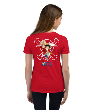 One Piece t-shirt youth cotton with the right amount of stretch - Lusy Store LLC