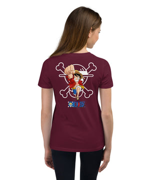 One Piece t-shirt youth cotton with the right amount of stretch - Lusy Store LLC