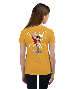 One Piece t-shirt youth cotton with the right amount of stretch - Lusy Store LLC