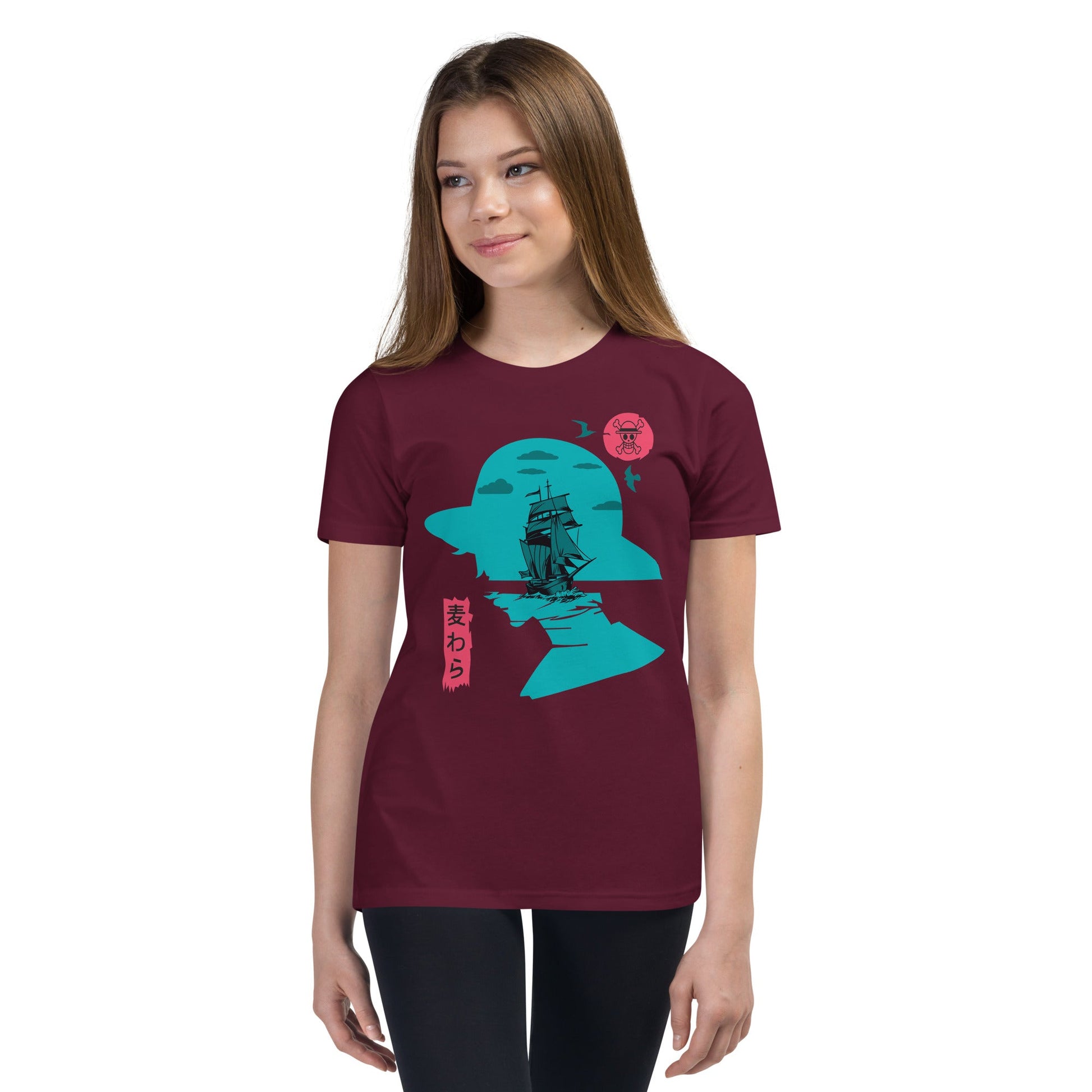 One Piece t-shirt youth cotton with the right amount of stretch - Lusy Store LLC