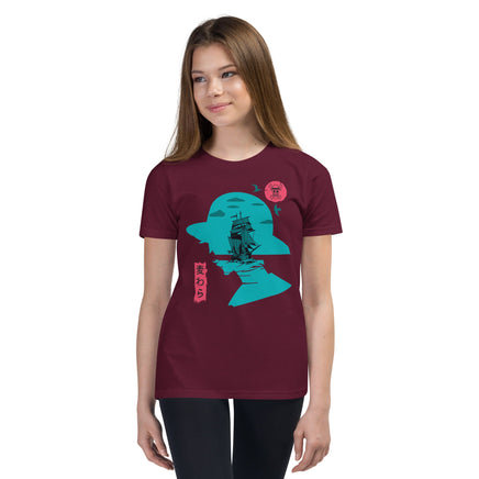 One Piece t-shirt youth cotton with the right amount of stretch