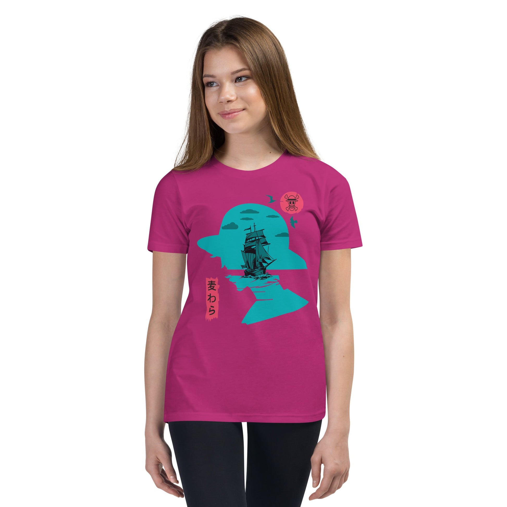 One Piece t-shirt youth cotton with the right amount of stretch - Lusy Store LLC