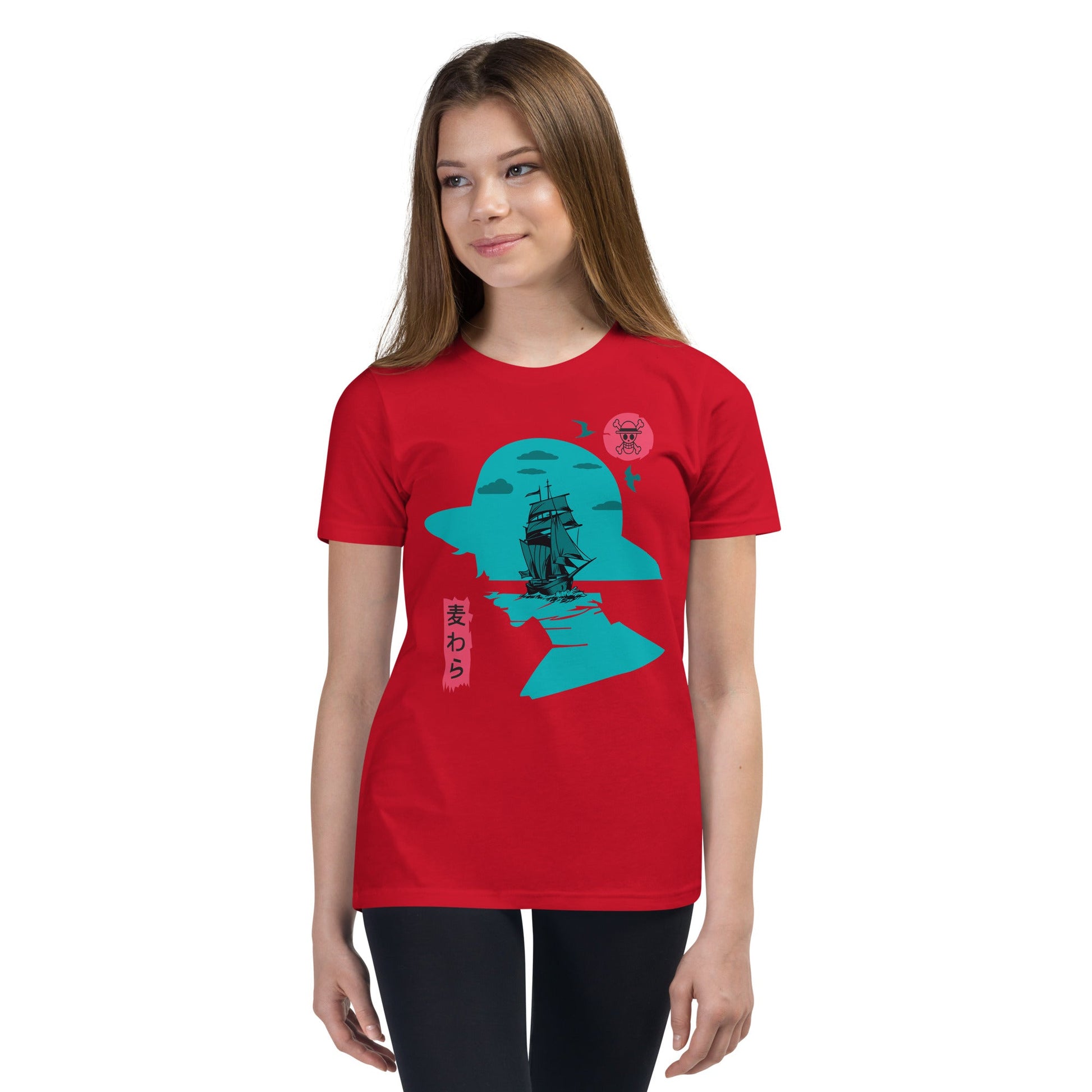 One Piece t-shirt youth cotton with the right amount of stretch - Lusy Store LLC