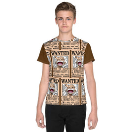 One Piece t-shirt youth crew neck colorful 20