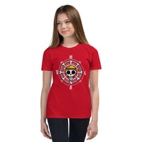 One Piece t-shirt youth Monkey D Luffy cotton
