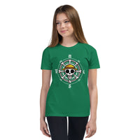 One Piece t-shirt youth Monkey D Luffy cotton