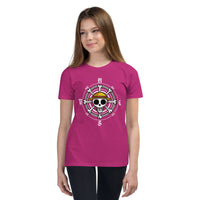 One Piece t-shirt youth Monkey D Luffy cotton