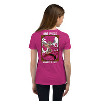 One Piece t-shirt youth Monkey D Luffy cotton Berry