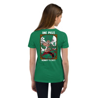 One Piece t-shirt youth Monkey D Luffy cotton Kelly