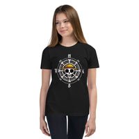 One Piece t-shirt youth Monkey D Luffy cotton