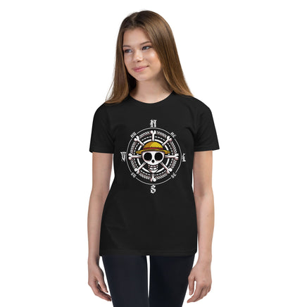 One Piece t-shirt youth Monkey D Luffy cotton