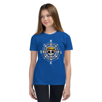 One Piece t-shirt youth Monkey D Luffy cotton