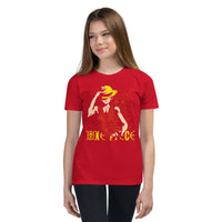 One Piece t-shirt youth Portgas D Ace cotton