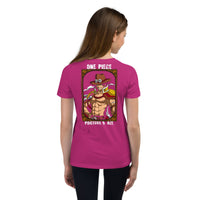 One Piece t-shirt youth Portgas D Ace cotton Berry