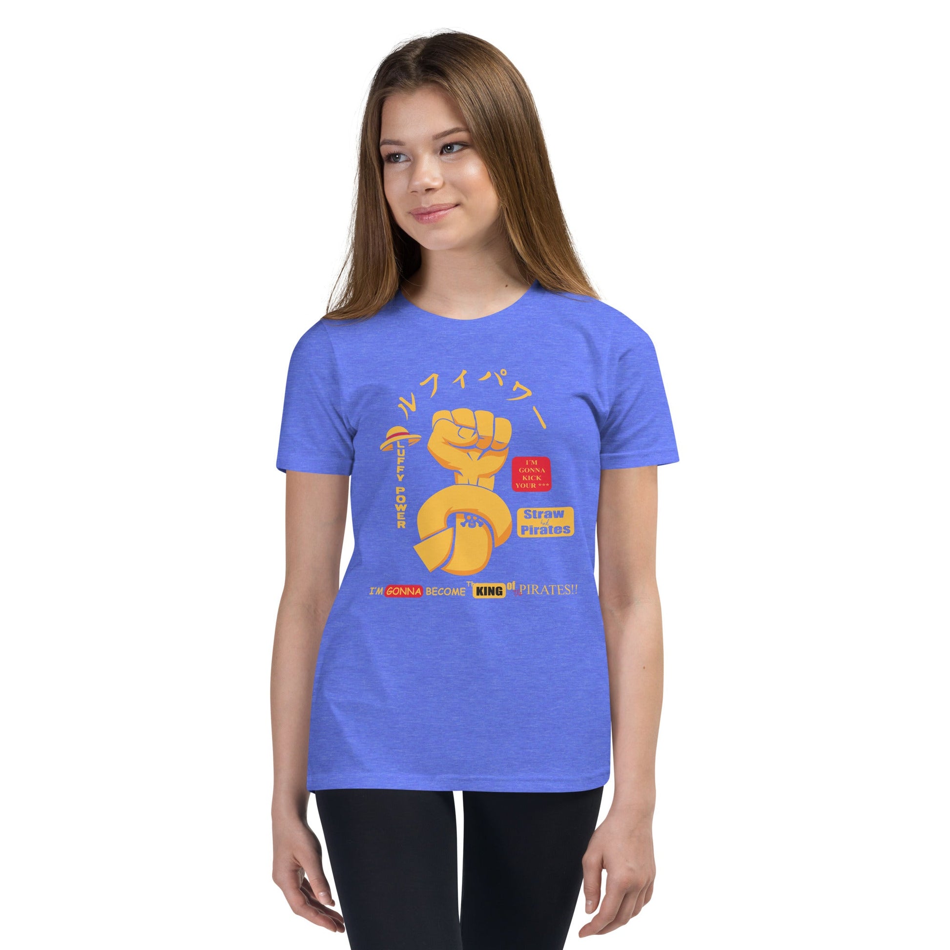 One Piece t-shirt youth Zoro Roronoa cotton - Lusy Store LLC