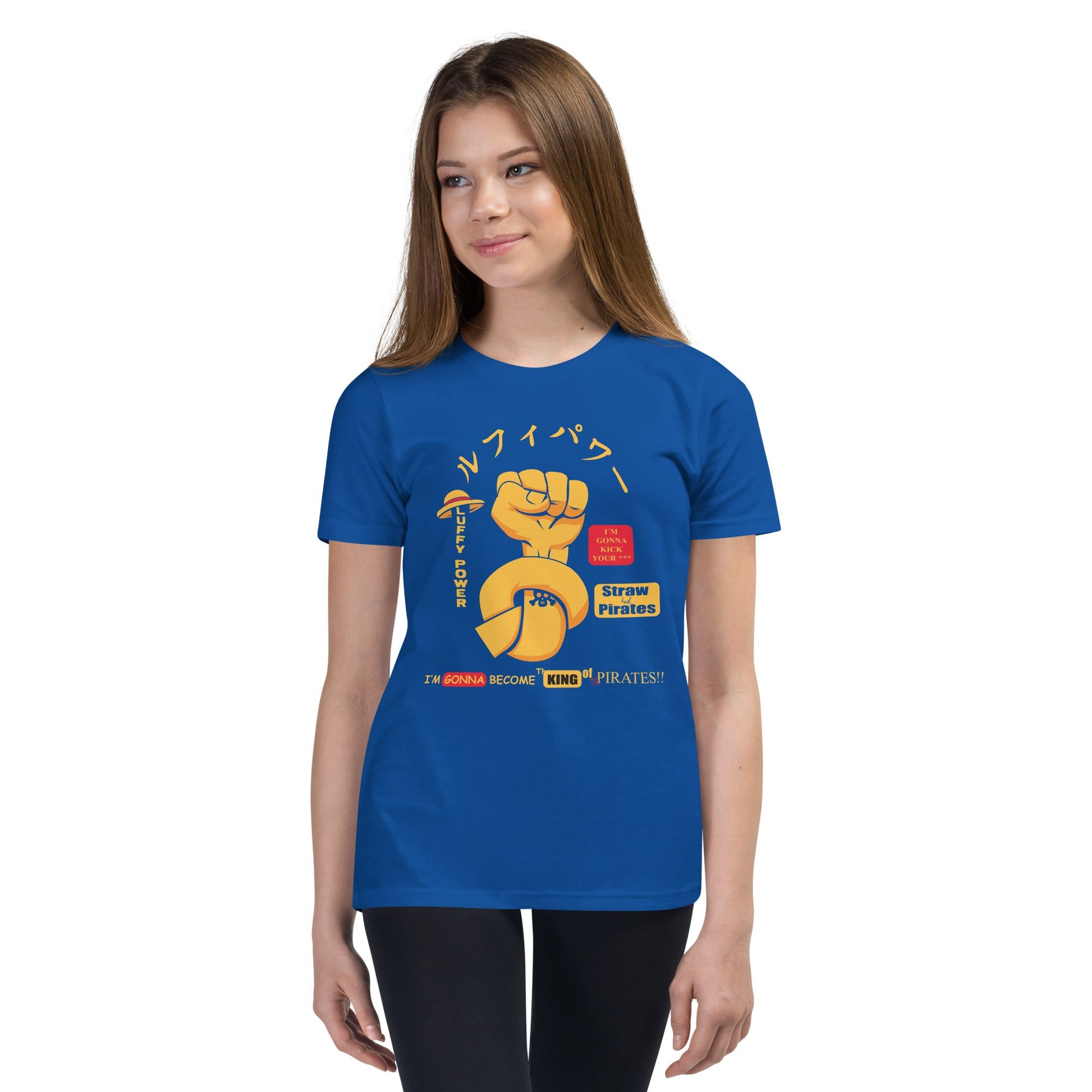 One Piece t-shirt youth Zoro Roronoa cotton - Lusy Store LLC