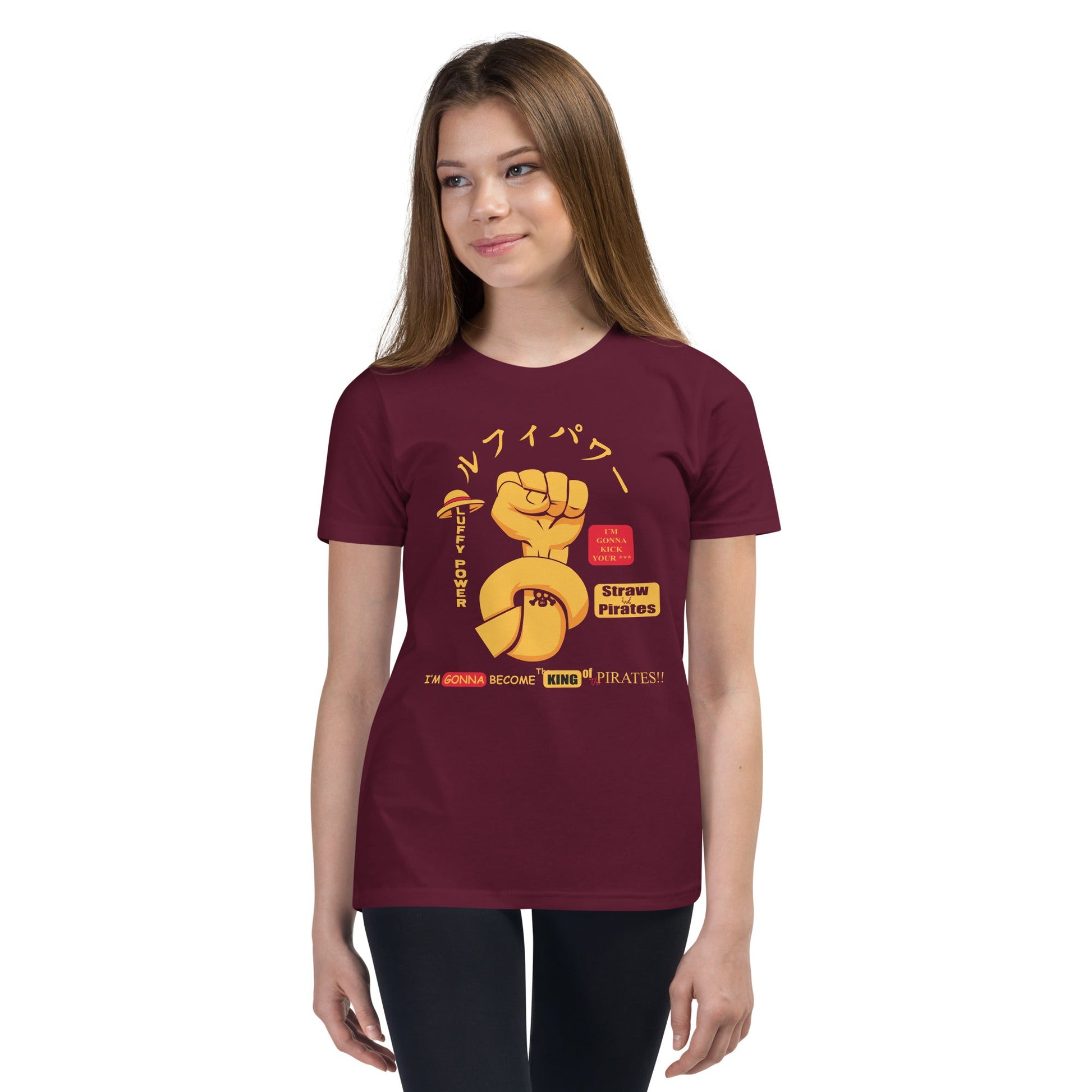 One Piece t-shirt youth Zoro Roronoa cotton - Lusy Store LLC