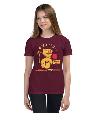 One Piece t-shirt youth Zoro Roronoa cotton - Lusy Store LLC
