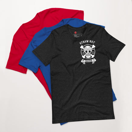 One Piece t-shirts anime funny cartoon pure cotton clothes novelty