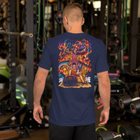 One Piece t-shirts anime funny cartoon pure cotton clothes novelty t-shirt tops Navy