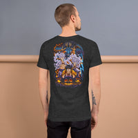 One Piece t-shirts anime pure cotton clothes novelty Dark Grey Heather