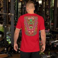 One Piece t-shirts Pirate Hunter anime pure cotton clothes novelty Red