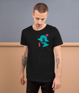 One Piece t-shirts Pirate Hunter pure cotton vintage t-shirt round collar tees short sleeve - Lusy Store LLC