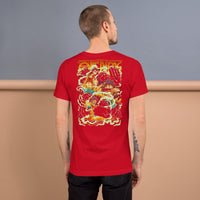 One Piece t-shirts vintage pure cotton short sleeve t-shirt - Lusy Store LLC