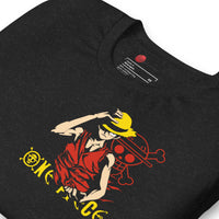 One Piece t-shirts vintage pure cotton short sleeve t-shirt - Lusy Store LLC