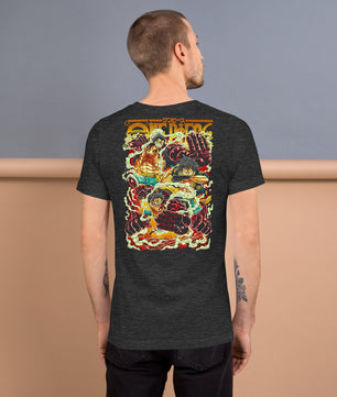One Piece t-shirts vintage pure cotton short sleeve t-shirt - Lusy Store LLC