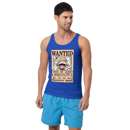 One Piece tank top for men OPP1 True Royal