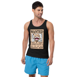 One Piece tank top for men OPP1 Black