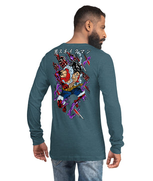 One Piece unisex long tee cotton comfortable - Lusy Store LLC
