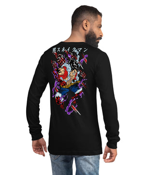 One Piece unisex long tee cotton comfortable - Lusy Store LLC