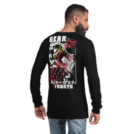 One Piece unisex long tee cotton you have dreamed of and more Black