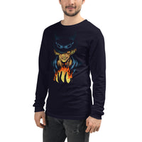One Piece unisex long tee Trafalgar Law cotton