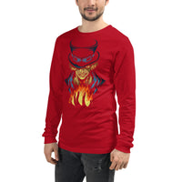 One Piece unisex long tee Trafalgar Law cotton