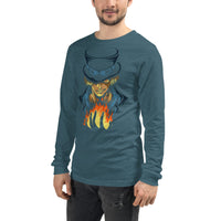 One Piece unisex long tee Trafalgar Law cotton