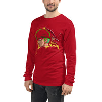 One Piece unisex long tee Zoro Roronoa cotton