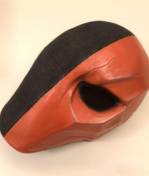 Orange Deathstroke Mask Helmet Full Face PVC Assassin Terminator Slade Joseph Wilson Cosplay Mask Props - Lusy Store