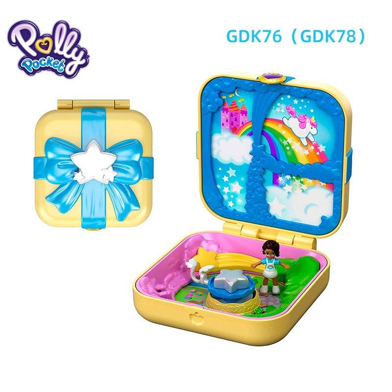 Original Polly Pocket 90s Hidden World Mini Scene Girls Home Toys for Children - Lusy Store