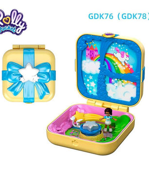 Original Polly Pocket 90s Hidden World Mini Scene Girls Home Toys for Children - Lusy Store